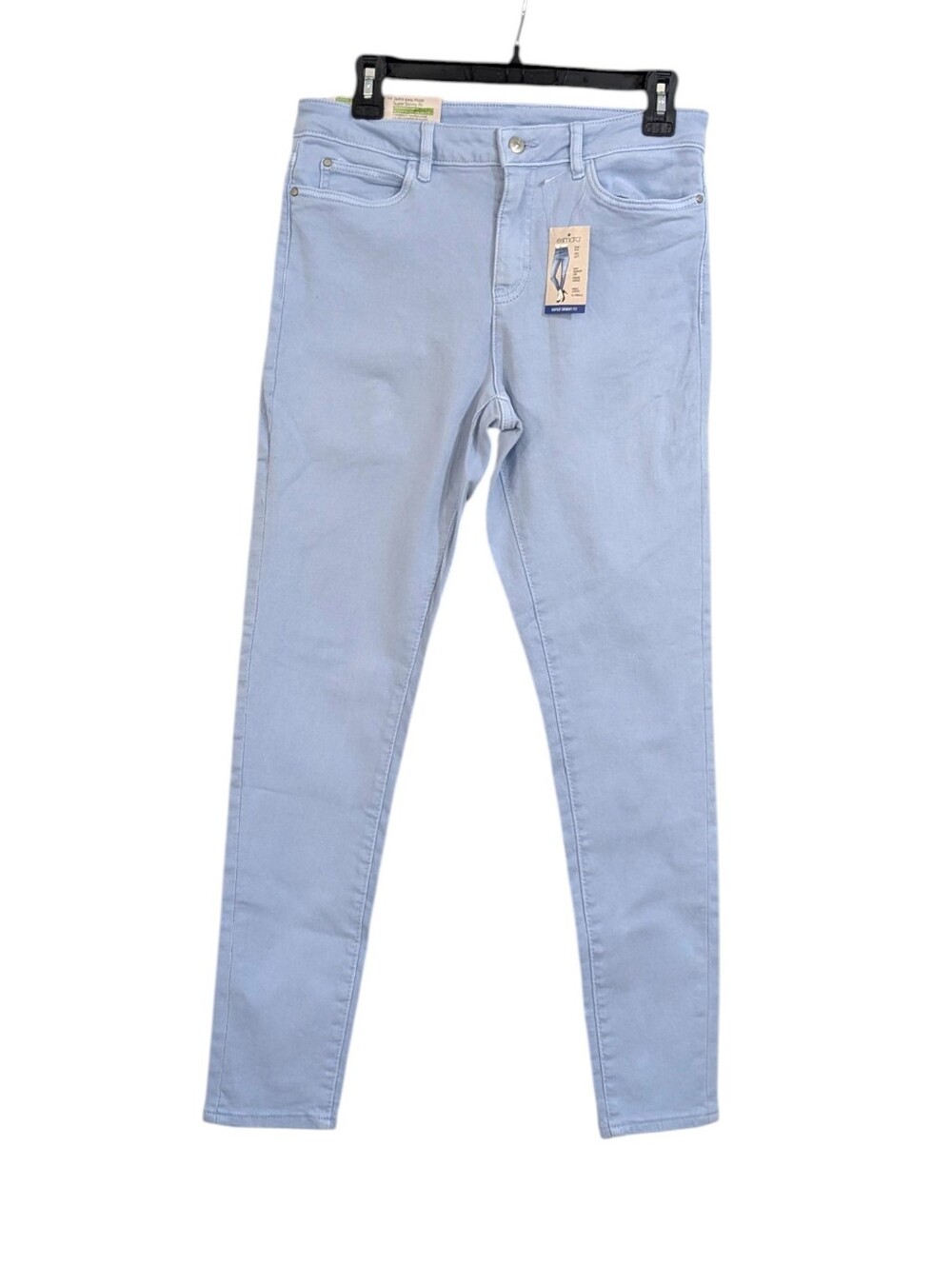 NEW Esmara Super Skinny Stretchy Jeans - Light Blue - Size 30 Womens Jeggings